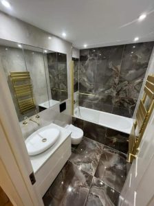 Bathroom transformation