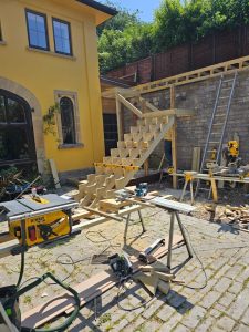 During - External Staircase